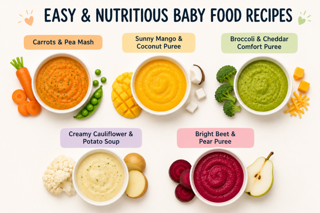 easy baby food recipes